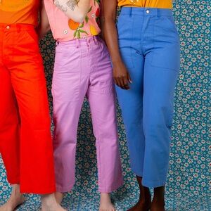 Big bud press work pants blue